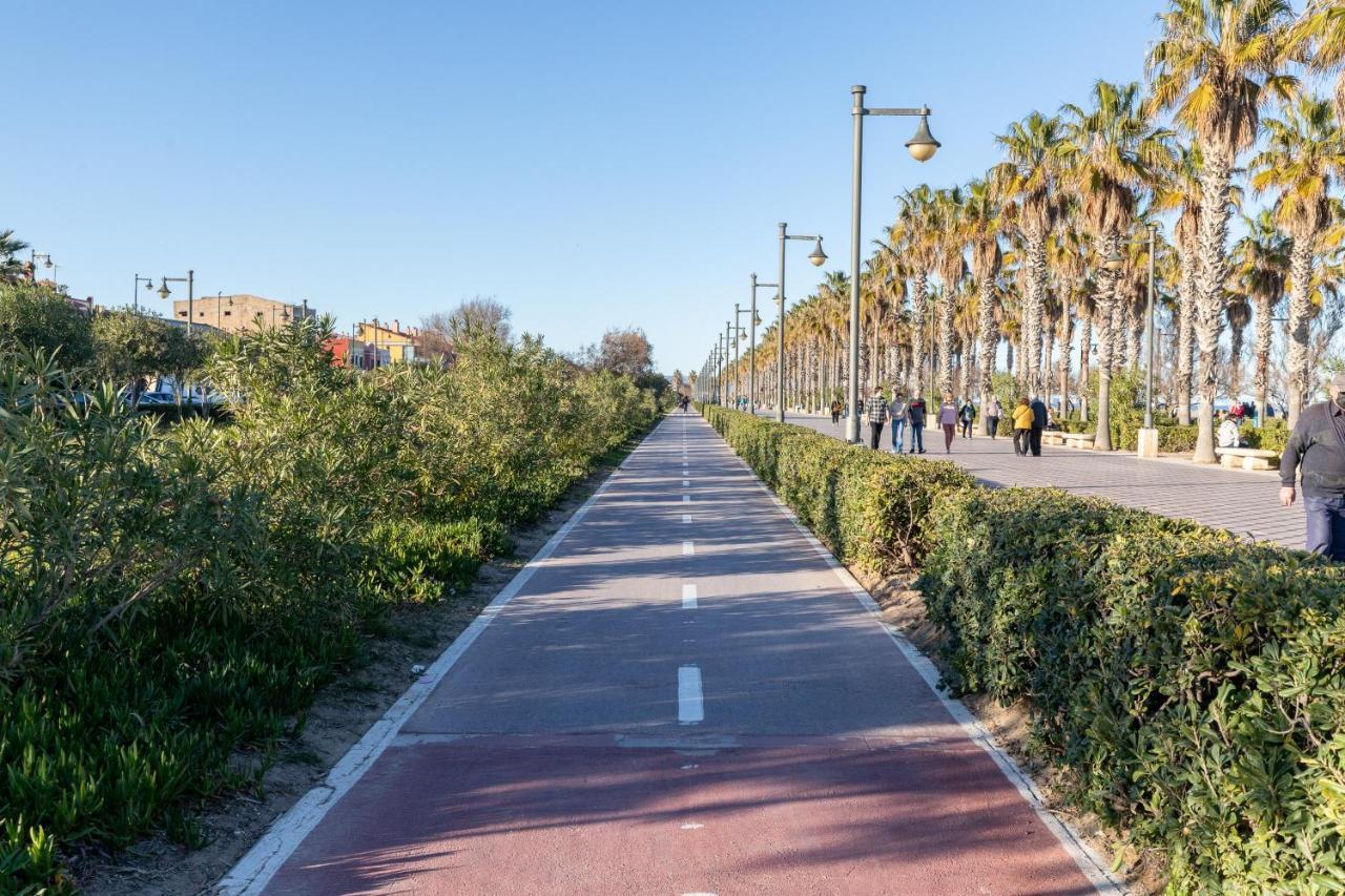 Malvarrosa Las Arenas II Valencia Bagian luar foto
