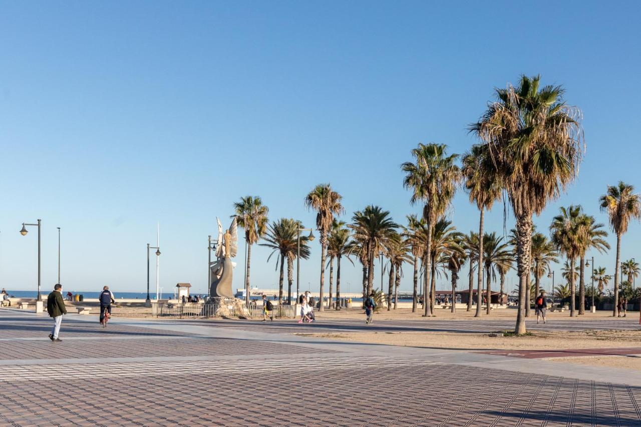 Malvarrosa Las Arenas II Valencia Bagian luar foto